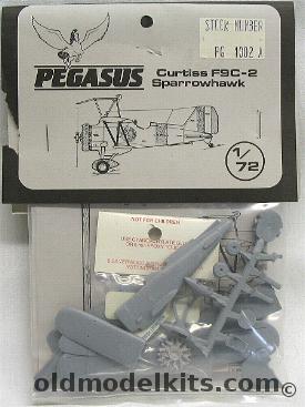 Pegasus 1/72 Curtiss F9C-2 Sparrowhawk, 011 plastic model kit